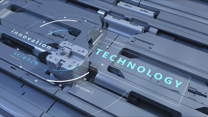 Technological Inscription on abstract technological structure