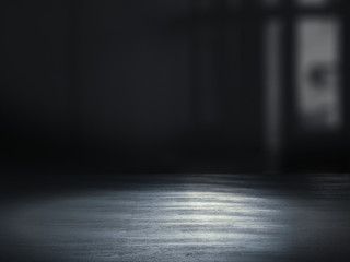 Product showcase spotlight background.3D rendering