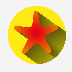 Star icon on white background