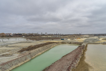 Sand mining