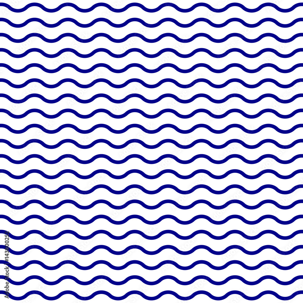 Poster water or wave pattern. seamless water texture. wavy lines background. vector illustration.