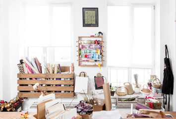 flower shop background