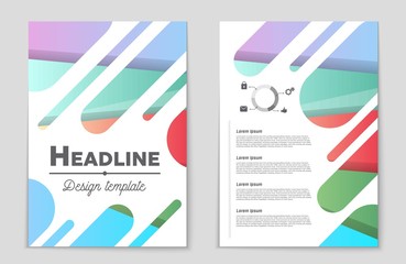 Abstract vector layout background set. For art template design, list, front page, mockup brochure theme style, banner, idea, cover, booklet, print, flyer, book, blank, card, ad, sign, sheet,, a4