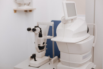 Close up of professional medical equipment