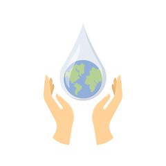 Save water concept.