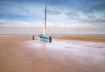 char à voile 