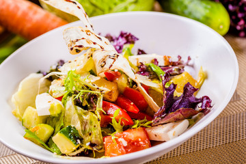 Fattoush salad