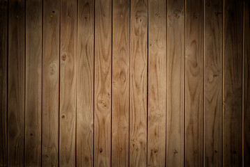 Old brown wooden wall, detailed background photo texture. Wood plank fence close up.