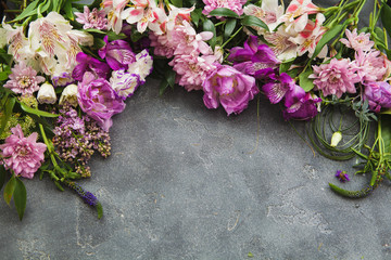 Floral frame