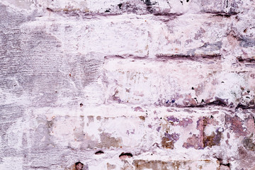 Brick texture with scratches and cracks