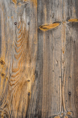 Larch wooden planks, old and weathered