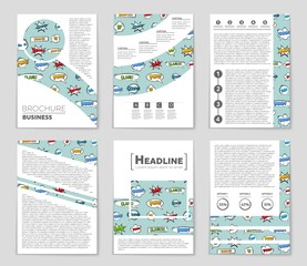 Abstract vector layout background set. For art template design, list, page, mockup brochure theme style, banner, idea, cover, booklet, print, flyer, book, blank, card, ad, sign, sheet,, a4.