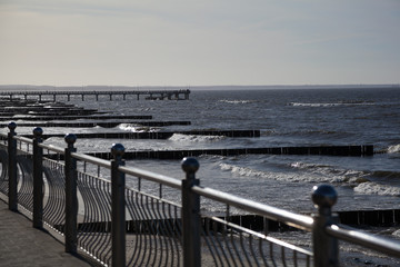 Obraz premium Embankment, sea view, seascape