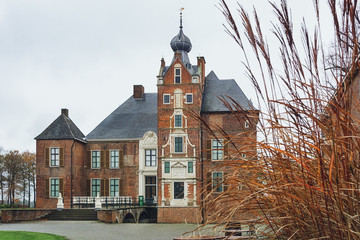 Fototapeta premium Cannenburgh Castle is a 16th century castle in Vaassen