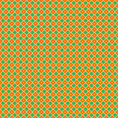 Vector geometric pattern with stars on a green background