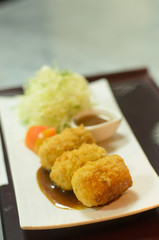 Croquette fried