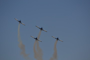 aircrafts flying