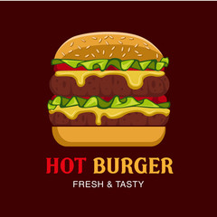 Restaurant Fast Food Menu Card Design template