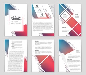 Abstract vector layout background set. For art template design, list, page, mockup brochure theme style, banner, idea, cover, booklet, print, flyer, book, blank, card, ad, sign, sheet,, a4