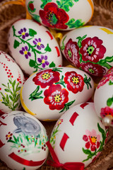 pisanka na Wielkanoc, ręcznie malowane, Wielka Sobota, Święta Wielkanocne, kolorowe pisanki, kartka świateczna