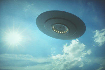 UFO - Unidentified Flying Object. Alien spaceship under the sun.