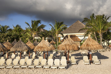 beach in Tulum, Mexico