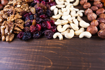 nuts mix and dry fruits