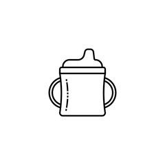 Silly cup icon