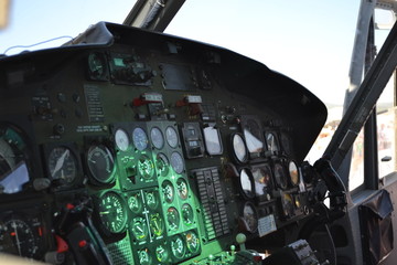 Helicopter cockpit