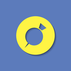 Vector beet icon. Food icon. Eps10