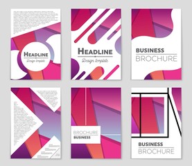 Abstract vector layout background set. For art template design, list, front page, mockup brochure theme style, banner, idea, cover, booklet, print, flyer, book, blank, card, ad, sign, sheet,, a4