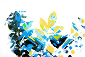 Paintography, photograph combined with painting