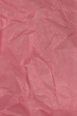 Fototapeta premium This is a closeup photograph of Pink Tissue paper