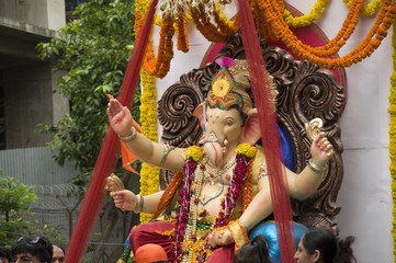 Lord Ganesha Procession Four