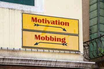 Fototapeta premium Schild 227 - Motivation