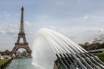 Under water eiffel tower