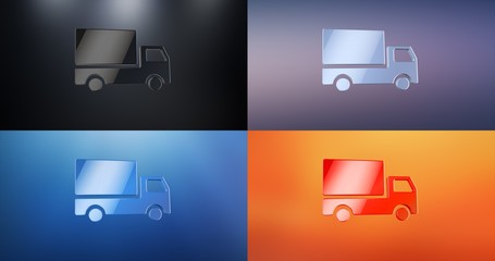 Delivery Truck S 3d Icon