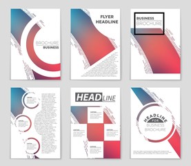Abstract vector layout background set. For art template design, list, page, mockup brochure theme style, banner, idea, cover, booklet, print, flyer, book, blank, card, ad, sign, sheet,, a4