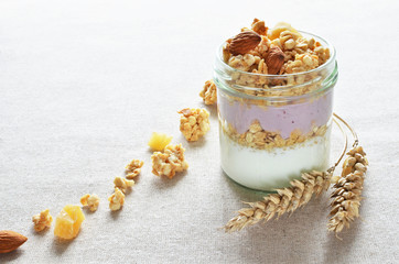 greek yogurt with fruit crunchy