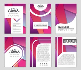 Abstract vector layout background set. For art template design, list, front page, mockup brochure theme style, banner, idea, cover, booklet, print, flyer, book, blank, card, ad, sign, sheet,, a4