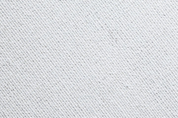 White fiber closeup canvas macro texture.