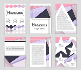 Abstract vector layout background set. For art template design, list, front page, mockup brochure theme style, banner, idea, cover, booklet, print, flyer, book, blank, card, ad, sign, sheet,, a4