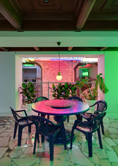 Restaurant in modern style