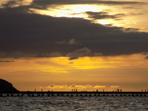 Un atardecer fabuloso 