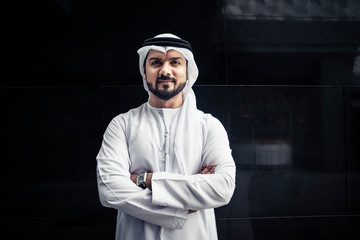 Arabian man in the Emirates