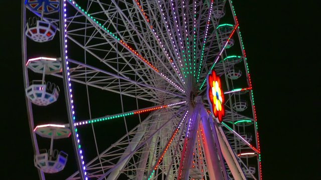 Blumenrad, Giant Wheel in the Prater, Vienna, Austria