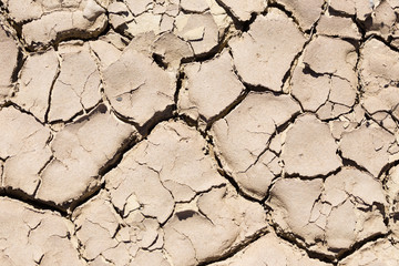 Background texture of various natural building materials like clay and wood