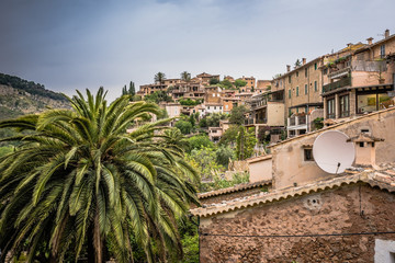 Deia - old village in the mountain of Mallorca, Spain - Europe