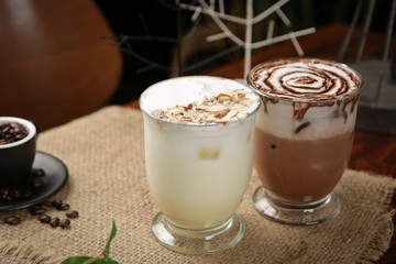 chocolate latte