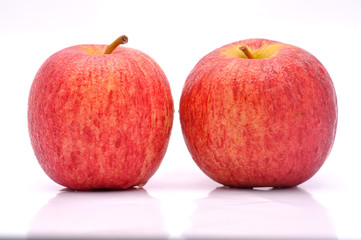 apple on white background